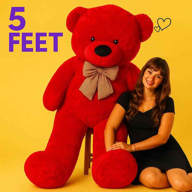pandaabee Big Romantic 5ft Red Teddy Bear Model 073  - 92 cm