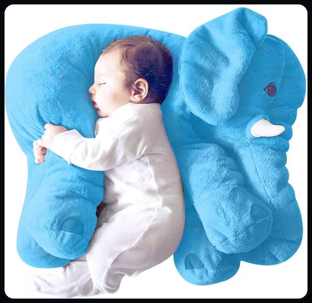 SHIVANGI COLLECTIONS SHIVANGI-Big Size Blue Elephant Teddy Soft Toys_NEW1  - 60 cm