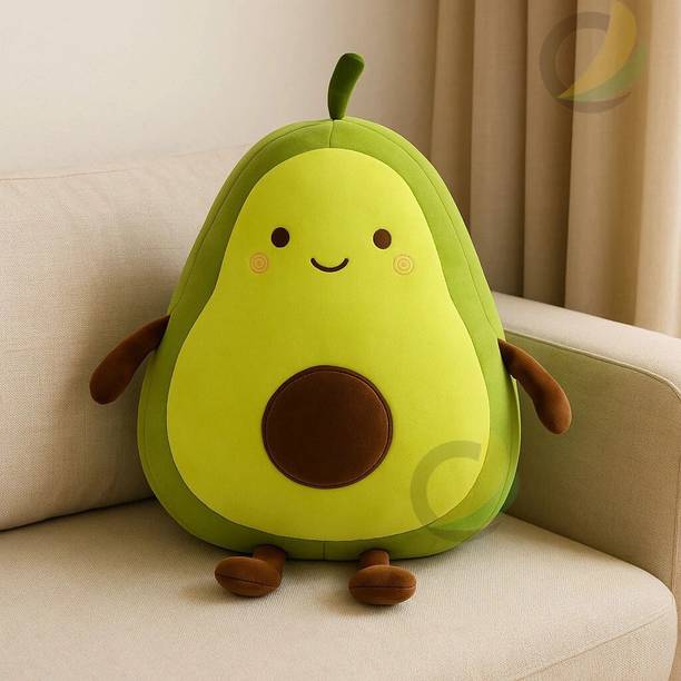 MARSELITE Avocado Plush Pillow – Huggable Toy for Sleeping, Nursery or Sofa Decoration  - 35 mm
