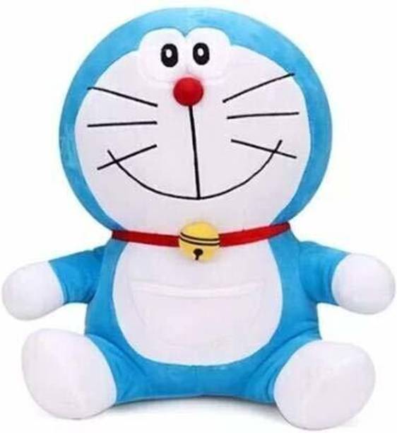 AVS Stuffed and Spongy Doraemon Soft toy  - 45 cm