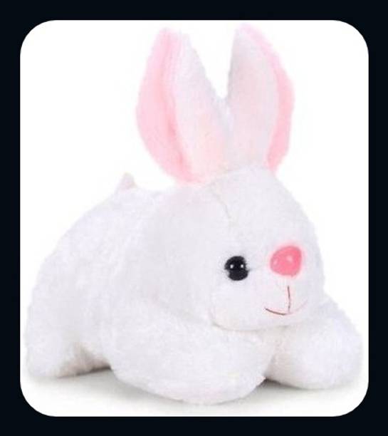 THE MODERN TREND white Rabbit soft toy- 26 cm (White)-KIDS  - 26 cm