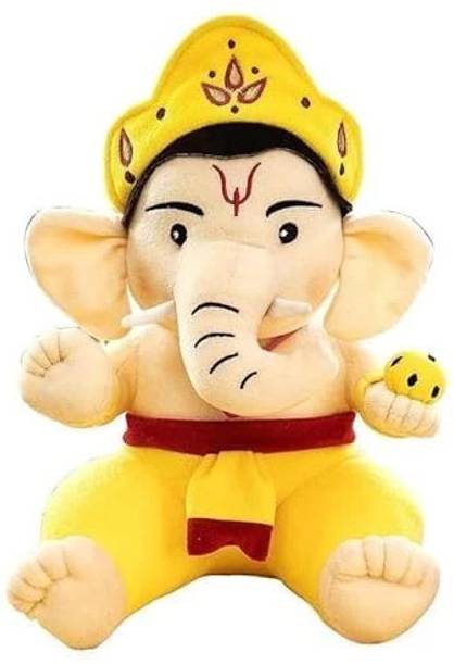 BestLook Bal Ganesh ji Cute Soft Toy Ideal Gift /Kids Stuffed plush | Stuffed Toys - 35 cm