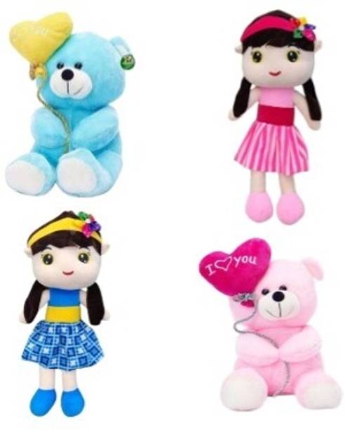 Toyhaven COMBO OF PINK & BLUE-TEDDY, PINK & BLUE-DOLL  ...4.1(31)₹250₹78968% offOnly few left