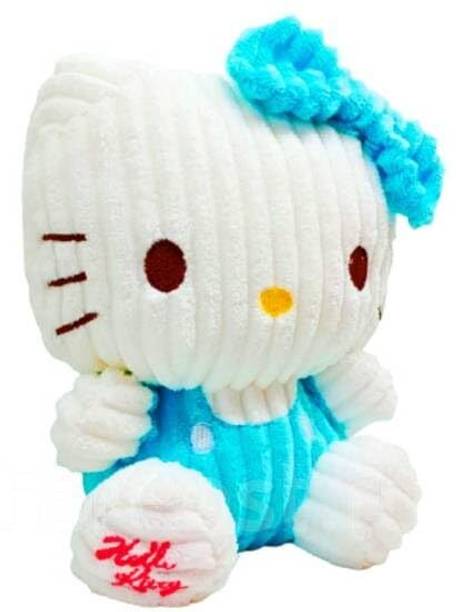 BUNVOX Stuffed Animal Plush Soft Toy Hello Kitty Light Blue 30cm  - 30 cm