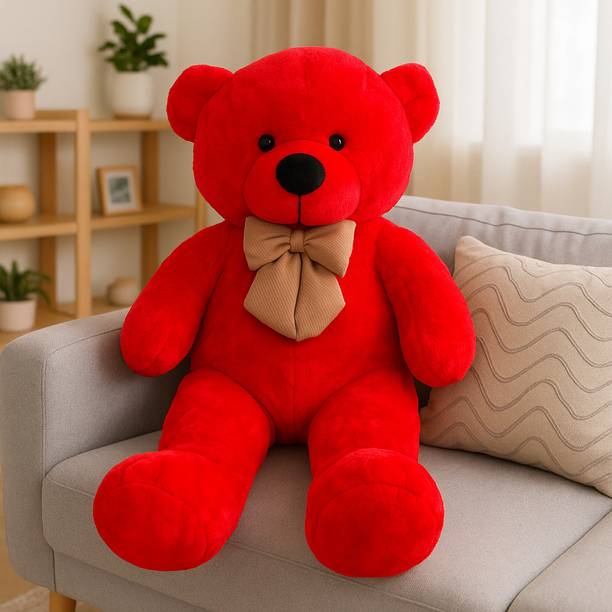 LEGAL LOVE Giant Adorable 5ft Red Teddy Bear Model 081  - 92 cm
