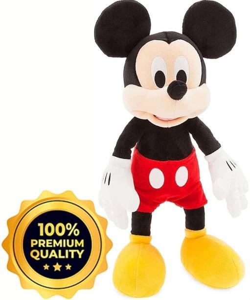 AG Enterprises Mickey Mouse Soft Toys l Kids favourite Male Mouse l All Age favourite Plush Toy  - 44 cm