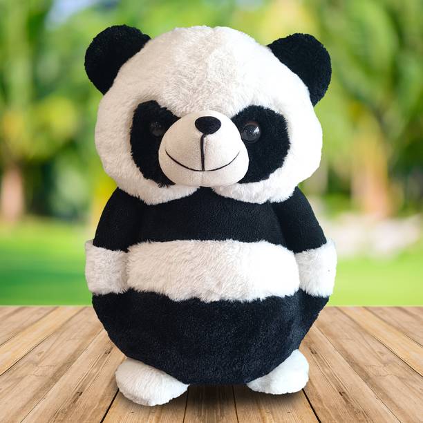 Webby Soft Animal Plush Standing Panda Soft Toy | Teddy for Kids  - 20 cm