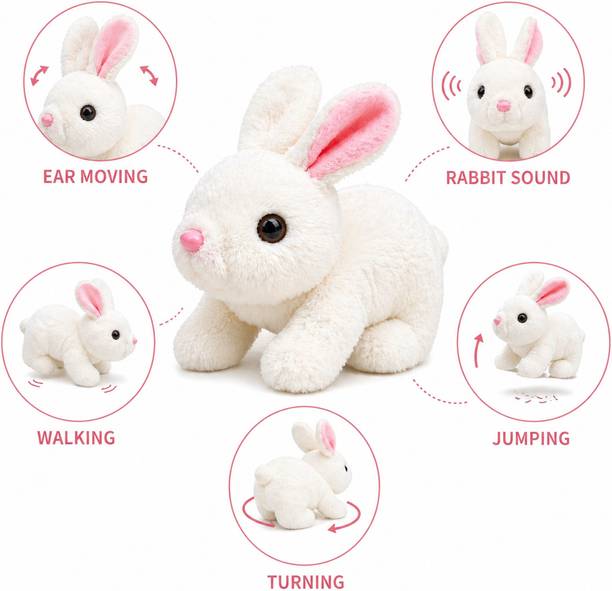 LittleHoppers Walking Rabbit Soft Toy for Kids Can movi...5(5)₹315₹94866% offBuy 2 items, save extra 3%