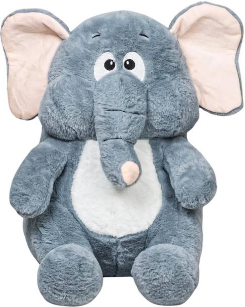 PN AVAN Elephant Stuffed Toy–Super Soft Plush Animal For Kids-Huggable Birthday Gift  - 70.5 cm