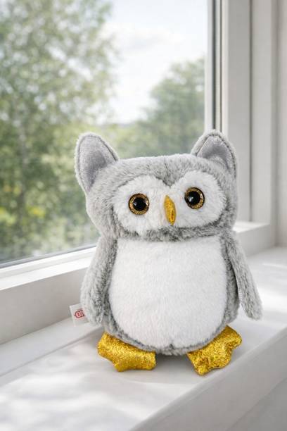 Prime Nest Store Owl Soft Toy | Stuffed Plush Bird Toy for Boys & Girls | Best Birthday Gift - 24 cm