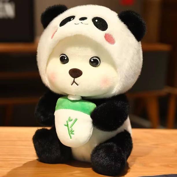 tinytotem Panda Teddy Bear Soft Toy for Kids | Cute Soft Toys | Teddy Panda Stuff Toy  - 30 cm