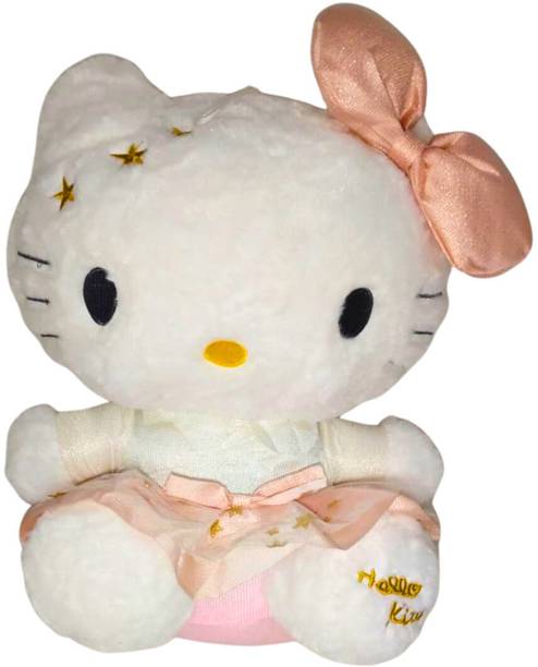 ToyShip Hello Kitty | Soft Plush Toy for Kids | Safe Fabric | Birthday Gift | 2 Years +  - 26 cm