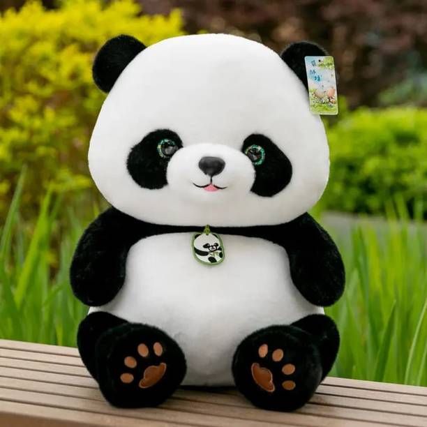 PLUSHJOY Panda Soft Stuffed Plush Animal Toy for Kids and Gift Toys  - 36 cm