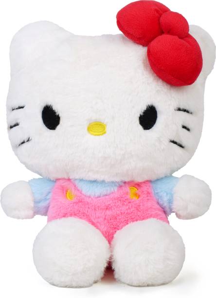 Mirada Sanrio Hello Kitty Soft Toy -Plush Stuffed Character Gift for Kids & Girls  - 20 cm