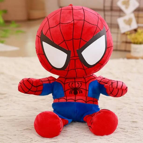 PLUSHJOY PLUSHJOY Spiderman Soft Stuffed Plush Animal Toy for Kids and Gift  - 22 cm