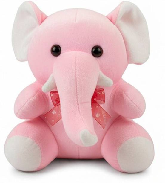 CRAFTOOTOYS Elephant Soft Toy - Plush Stuffed Animal for Kids and Elephant Lovers |  - 30 cm