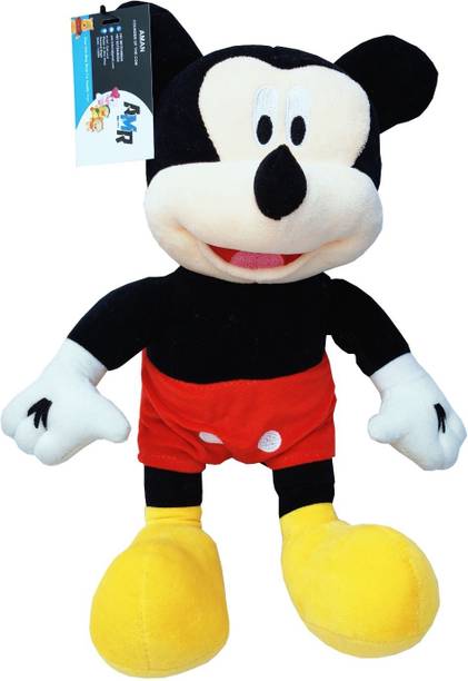 AMR TRADERS Cute Stuffed Micky Mouse  - 35 cm