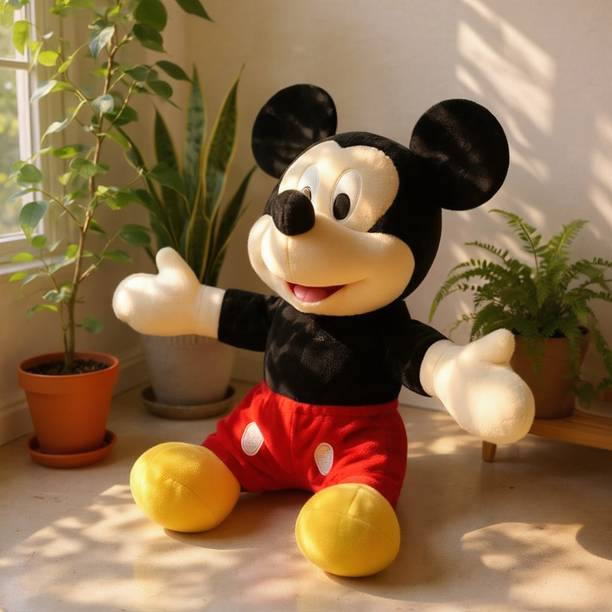 jr jack & rose Mickey Mouse Premium Plush Toy - 35cm  - 30 cm