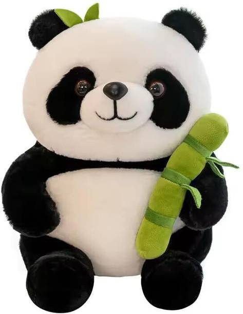 ARGHAV PANDA WITH BAMBOO/SOFT TOYS/CUTE BAMBOO PANDA/PLUSH TOYS  - 35 cm
