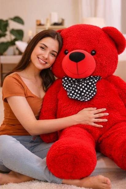 seepu 3 Feet Red Giant Teddy Bear Soft  - 90 mm