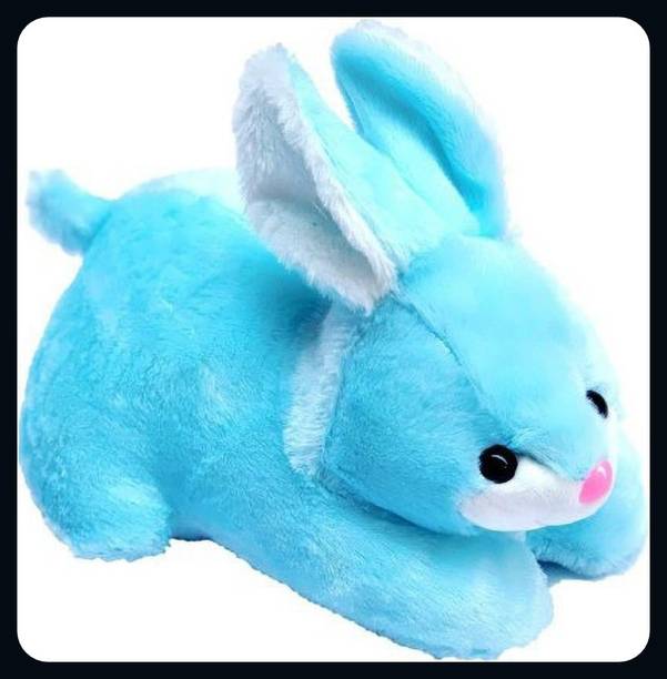 THE MODERN TREND Blue Kids Stuffed/Cuddle /Soft Animal Stuffed Fir The Kids - 26 cm (Blue)-KIDS  - 26 cm