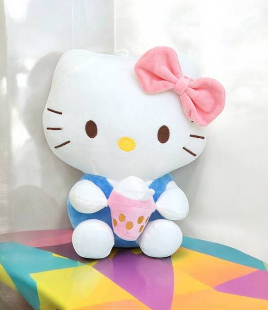 Teddyera Hello Kitty Ice Cream Edition Soft toy, Stuffed Cartoon Character, Premium Gift  - 40 cm