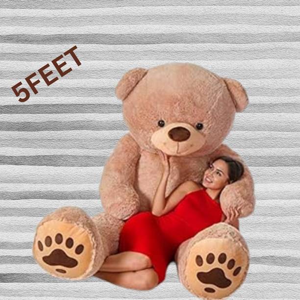 MOSU Giant 5 Feet Brown Teddy Bear – The Ultimate Plush Pal  - 152 cm