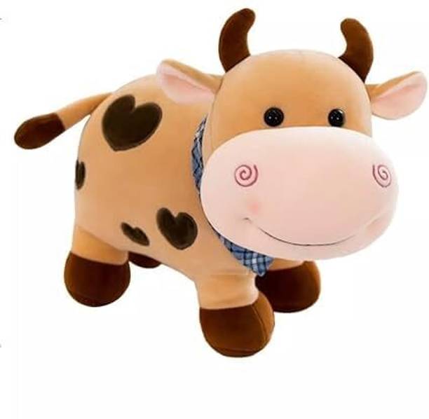 HELLOBEAR Milky Brown Moo Cow Plush Toy Stuffed Animal ...4.3(183)₹150₹69978% offBuy 2 items, save extra 3%