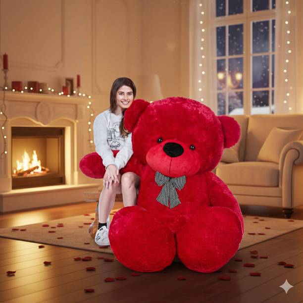 RSY Long (Standing) Cute Soft Teddy Bear For Gift & Birthday Party Other  - 90 cm