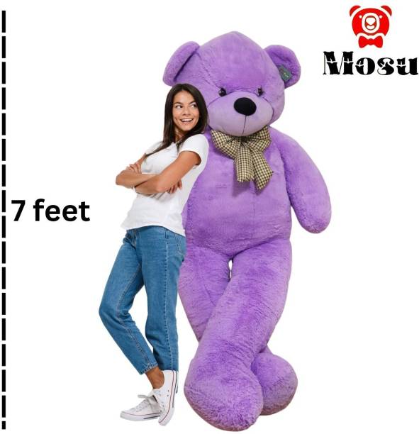 MOSU SOFT CUTE CHARMING TEDDY BEAR FOR KIDS AND GIRLS 7 FEET  - 210 cm