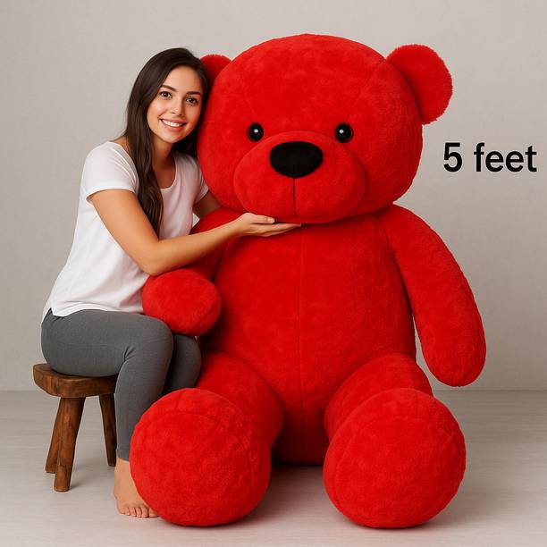 pandaabee Gift Soft 5ft Red Teddy Bear Model 037  - 92 cm