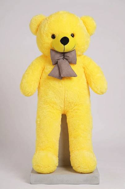 Polyhug 3-Feet Yellow Teddy Bear Premium Soft Plush Stuffed Toy Gifting, and Home Decor - 91 cm