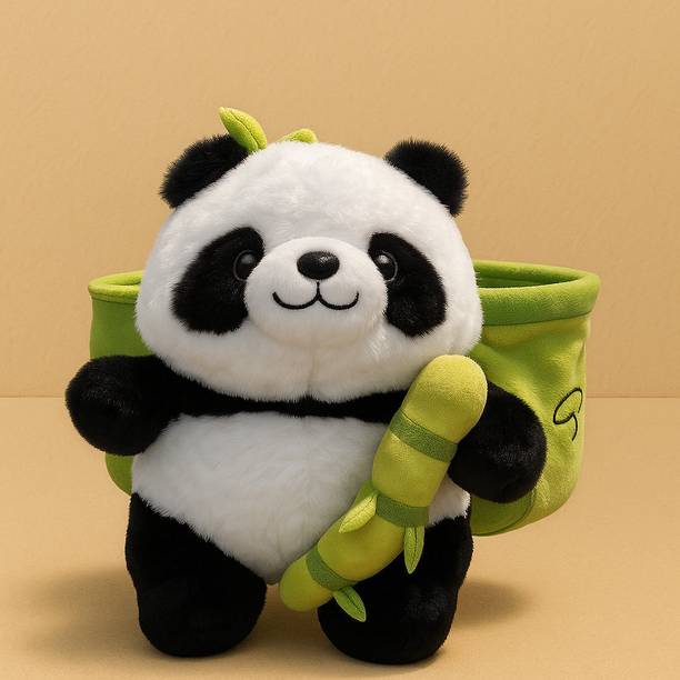 BEBOTA Bamboo Panda Small Size Plush Toy, Soft Toy Pack of 1  - 35 cm