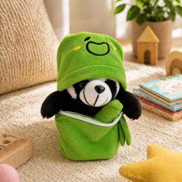 khatuji Panda Animal Soft Toy, Bamboo Panda Plush T...  - 22 cm