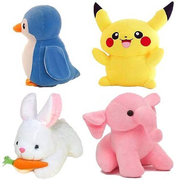 HELLOBEAR New-Specail Combo of Soft Toy Pack of 4 For Kids - 25 cm