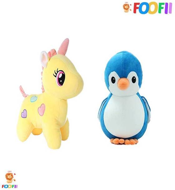 FOOFII Cutest Combo Of 2 Premium Teddy Bears  - 24 cm