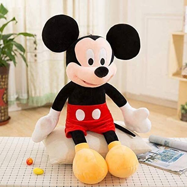 Teddfy Soft Toys Cartoon Characters Kids Micky Mouse Favourite Plush Soft Toy  - 40 cm