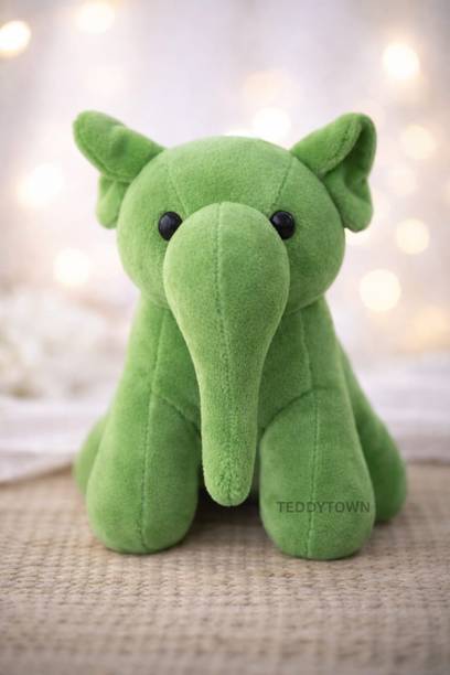 TEDDY TOWN Trunky Elephant Soft Toy  - 20 cm