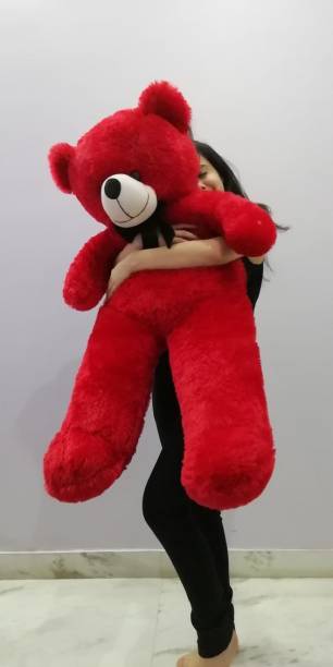 CRAZY DIPS 4 Feet Long (Standing) Cute Soft Teddy Bear For Gift & Birthday Party Other  - 119 cm