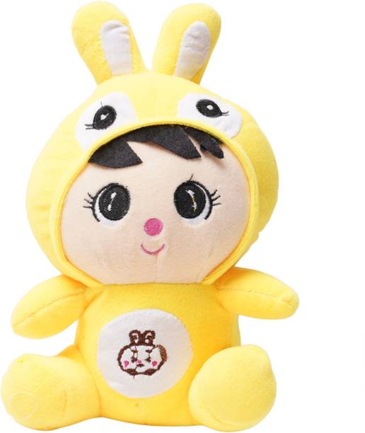 Hello Baby RABIT GIRL Soft Toy for Girls/Kids | Stuffed Plush Animal Soft Toys for Kids  - 28 cm