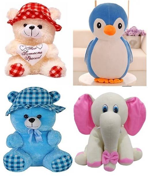 MHK Combo Of 4 Trending Soft Toys For Kids_622  - 18 cm