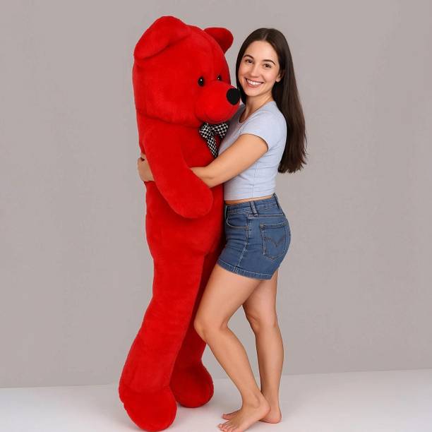 Plushie 4 Feet Very Cute Long Soft Hugable Teddy Bear Best For Gift - 120 CM  - 48 inch