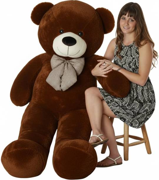 Polyhug Chocolate Brown Teddy Bear with Huge Soft Toy Birthdays  - 60 cm