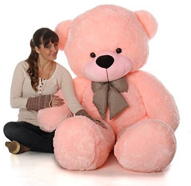 NP Toys stuffed toys 4 feet pink teddy bear / high quality / love teddy For girls valentine & Anniversary gift / cute and soft teddy bear  - 120.2 cm