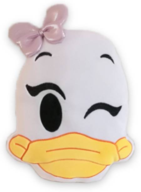 DISNEY Daisy Winking Eye Emoji Face Plush  - 35 cm