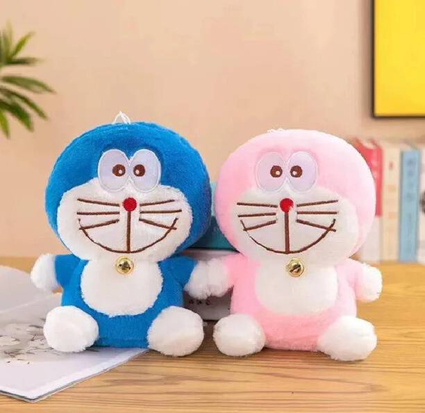 tinytotem Doremon Soft Plush Toy for Kids Cuddly Stuffed Animal  - 25 cm