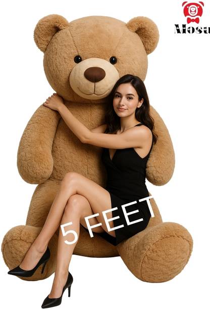 MOSU Jumbo 5 Feet Teddy Bear – Soft Plush Toy for Kids & Lovers  - 152 cm