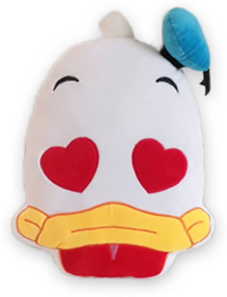 DISNEY Donlad In Love Emoji Face Plush  - 35 cm