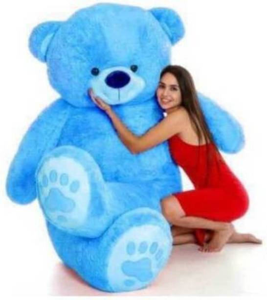 Osjs Blue shed 3 feet Tedst bear for valentine & Anniversary / birthday Very Cute Looking Soft Hugable American Style Teddy Bear Best For Gift  - 90 cm