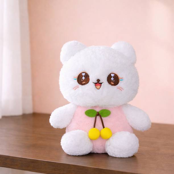 Navuu Cute Cat Soft Toy Plush (Kawaii)  - 20 cm